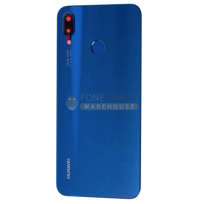 For Huawei P20 Lite/Nova 3e Replacement Battery Back Cover [Blue]