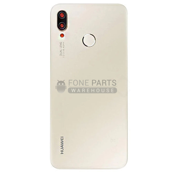 For Huawei P20 Lite/Nova 3e Replacement Battery Back Cover [Gold]