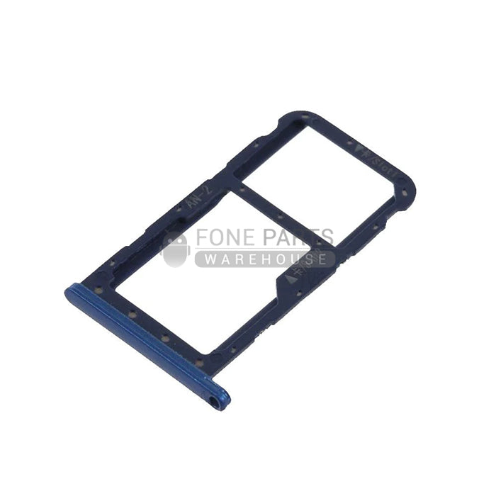 For Huawei P20 Lite/Nova 3e Replacement Sim Card Tray Holder [Klein Blue]