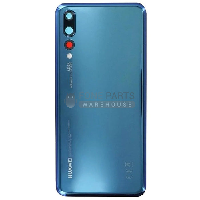 For Huawei P20 Pro Replacement Battery Back Cover Camera Lens [Blue]