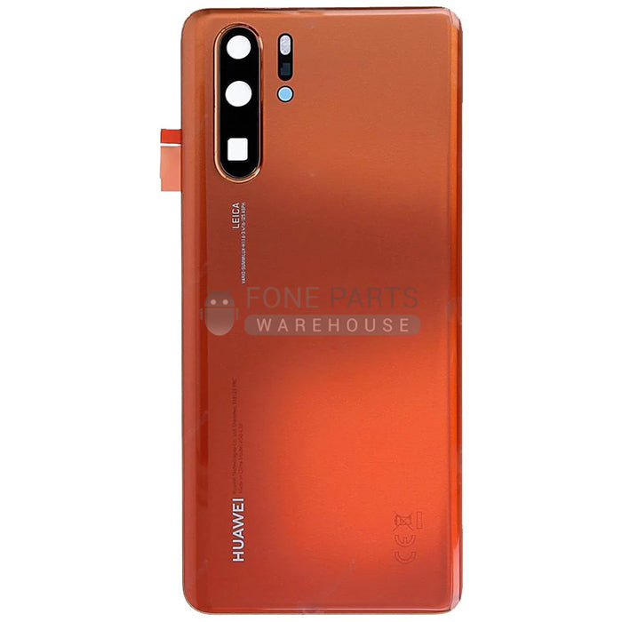 For Huawei P30 Pro Replacements Battery Back Cover With Camera Lens [Amber Sunrise]