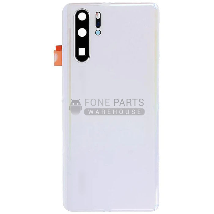 For Huawei P30 Pro Replacements Battery Back Cover With Camera Lens [Purle White]