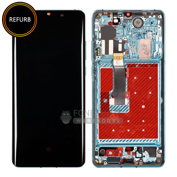 For Huawei P30 Pro Replacements LCD Screen Digitizer With Frame (Refurbish) [Breathing Crystal]