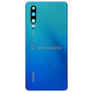 For Huawei P30 Replacements Battery Back Cover With Sticker [Aurora Blue]