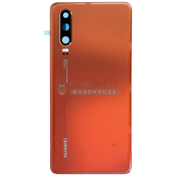 For Huawei P30 Replacements Battery Back Cover [Amber Sunrise-3]