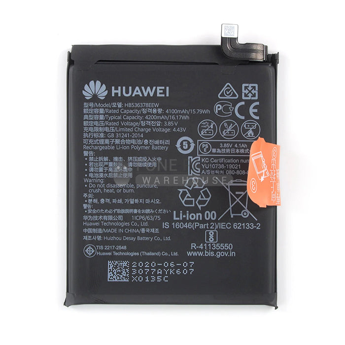 For P40 Pro Replacement Battery [Assemble with original IC]