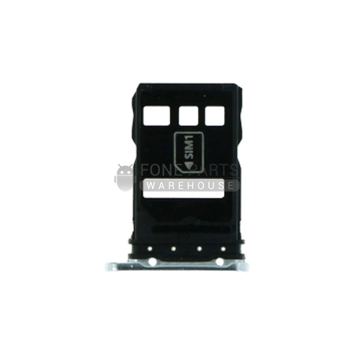 For P40 Pro Replacement Sim Card Holder Tray [Silver Frost]