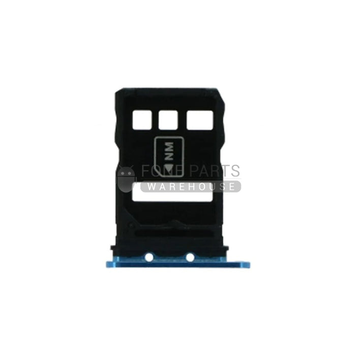 For P40 Replacement Sim Card Holder Tray [Blue]