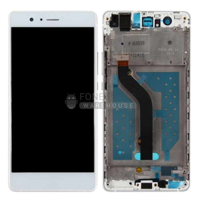 For Huawei P9 Lite Lcd Screen with Touch Digitizer in [White] [With frame]