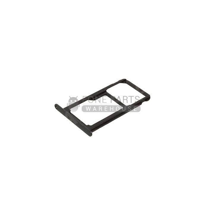 For Huawei P9 Lite Mini / Y6 Pro 2017 Replacement Sim Card Tray Holder [Black]