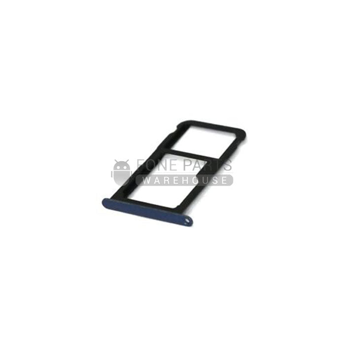 For Huawei P9 Lite Mini / Y6 Pro 2017 Replacement Sim Card Tray Holder [Blue]