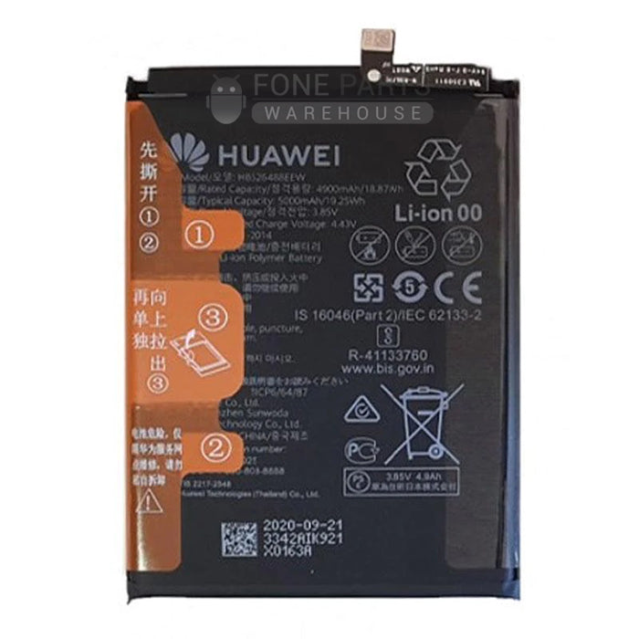 For P Smart 2021 / Y7a Replacement Battery [Assemble with original IC]