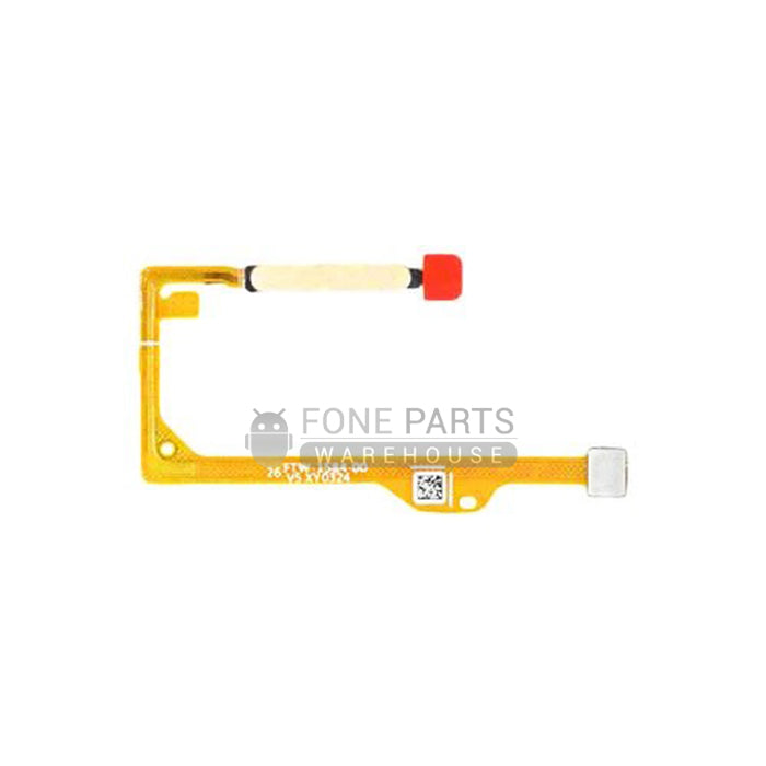 For P Smart 2021 Replacement Fingerprint Sensor Flex Cable [Blush Gold]