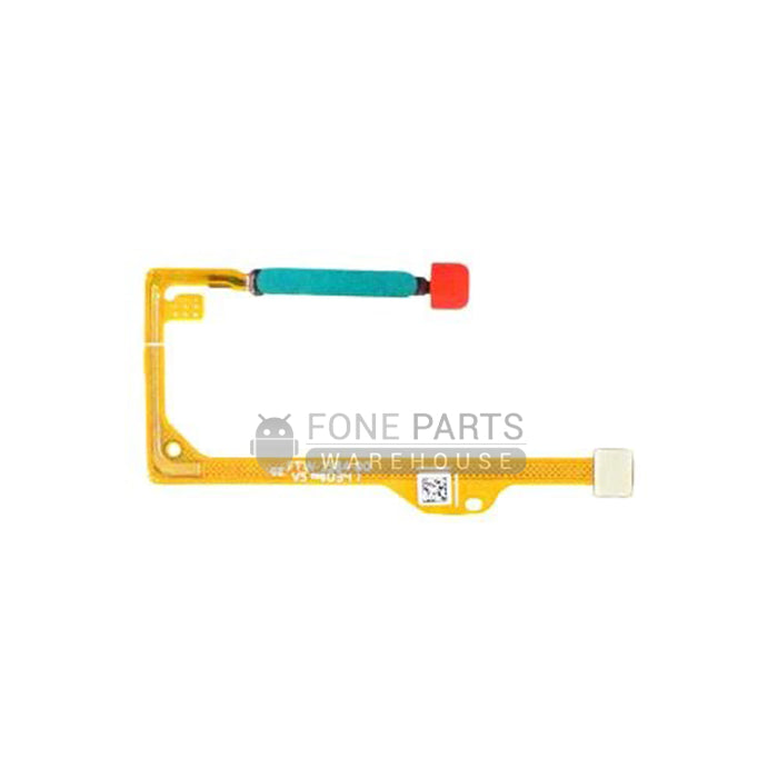 For P Smart 2021 Replacement Fingerprint Sensor Flex Cable [Crush Green]