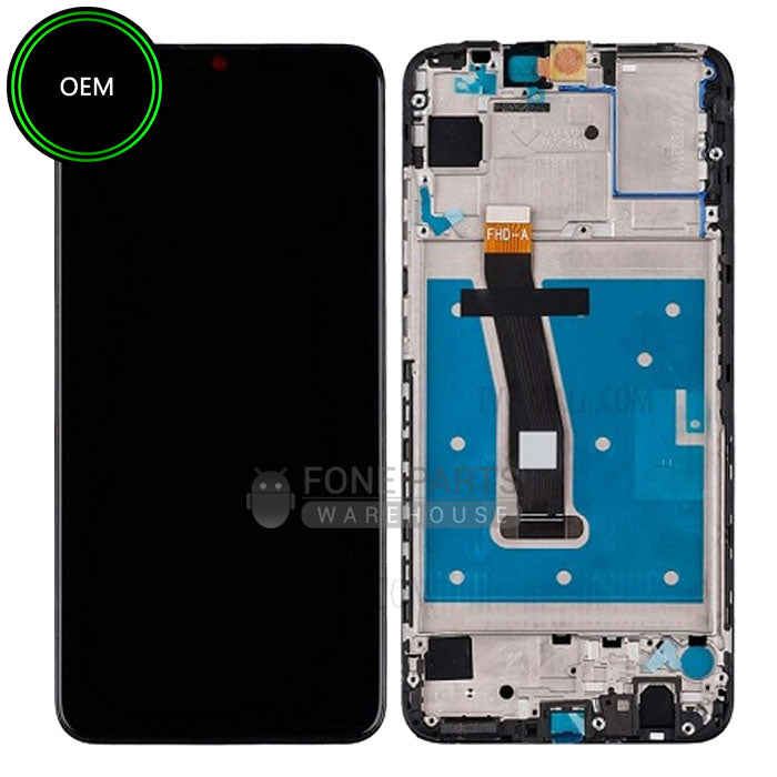 For Huawei P Smart (2019) / P Smart 2020 Lcd Screen with Touch Digitizer Assembly With Frame Black] [OEM]