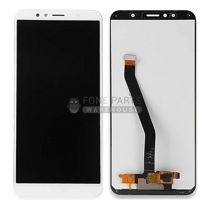 For Huawei Y6 Lcd Screen With Touch Digitizer Assembly in [White]