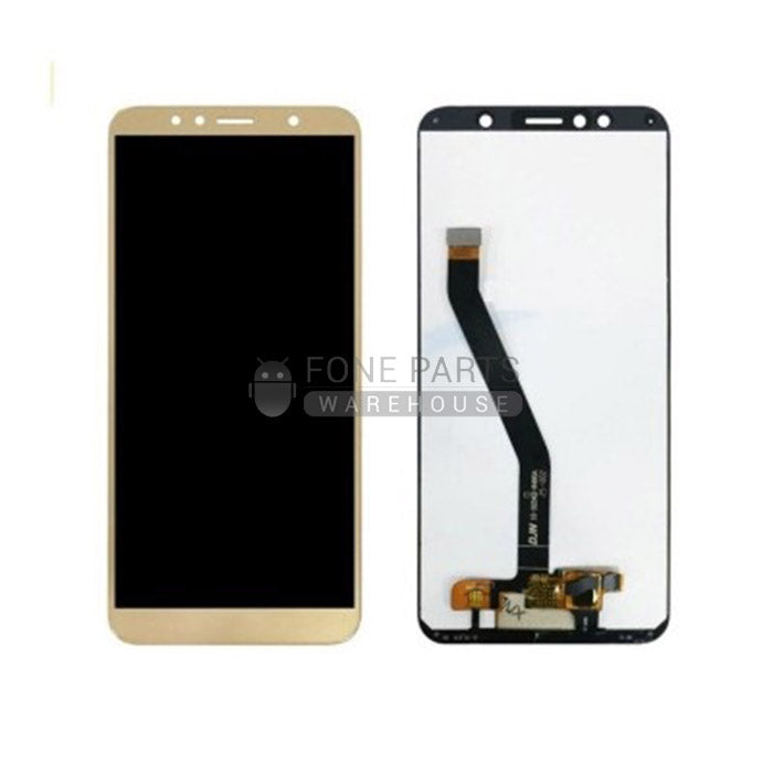 For Huawei Y6 Prime (2018)/ Y6 2018/ Honor 7a / Enjoy 8e Lcd Screen With Touch Digitizer Assembly in [Gold]