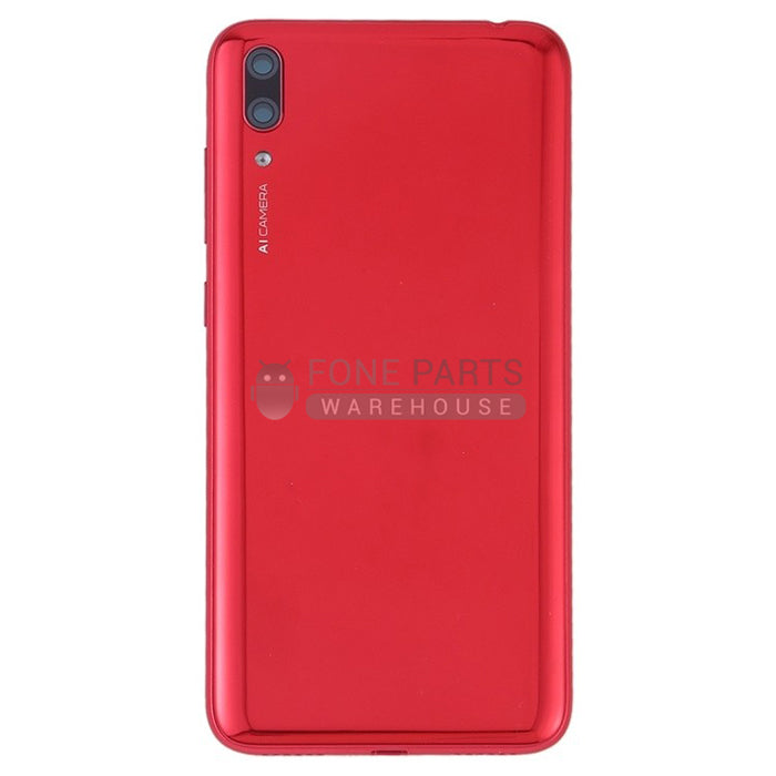 For Huawei Y7 2019 / Y7 Pro 2019 / Y7 Prime 2019 Battery Back Cover [Red]