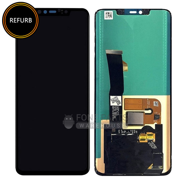 For Huawei mate 20 Pro Lcd Screen with Frame and Battery (AMOLED-REFURB) [BLACK]