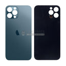 For IPhone 12 Pro Max Replacement Rear Cover Glass [Pacific Blue]