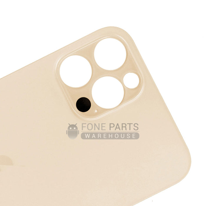 For IPhone 12 Pro Replacement Rear Cover Glass [Gold]