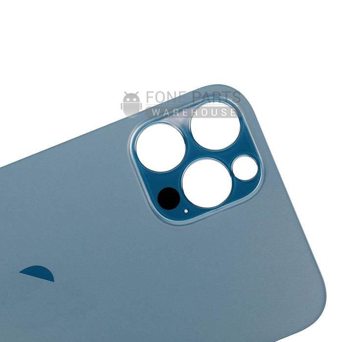 For IPhone 12 Pro Replacement Rear Cover Glass [Pacific Blue]