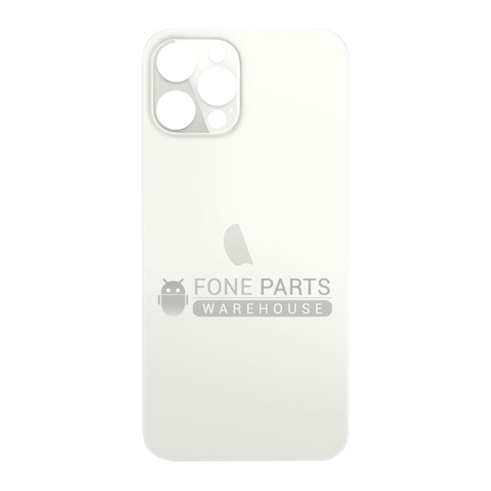 For IPhone 12 Pro Replacement Rear Cover Glass [Silver]