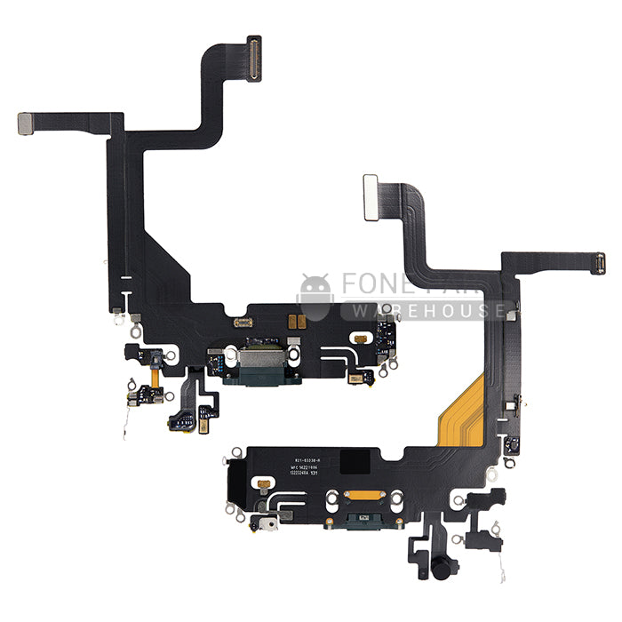 For IPhone 13 Pro Genuine Charging Port Flex Cable[Alpine Green]