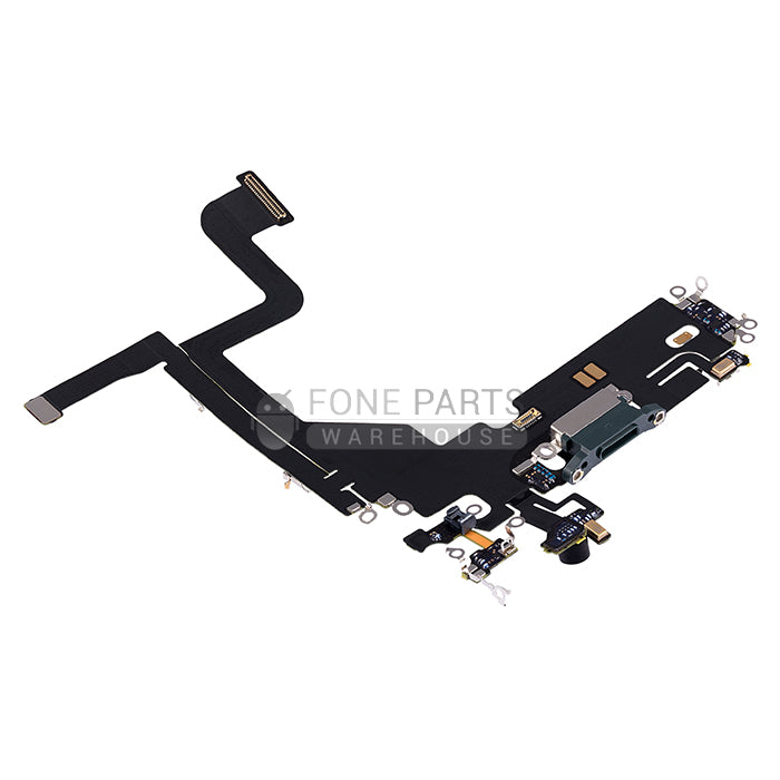 For IPhone 13 Pro Genuine Charging Port Flex Cable[Alpine Green]