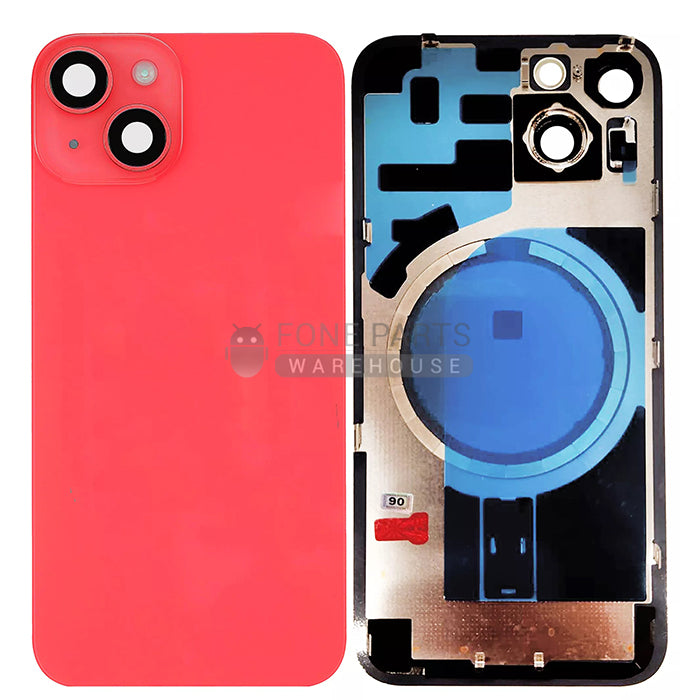 For IPhone 14 Genuine Housing With Parts in [Red] (Grade A Condition Taken From 14 Days Used Phone)