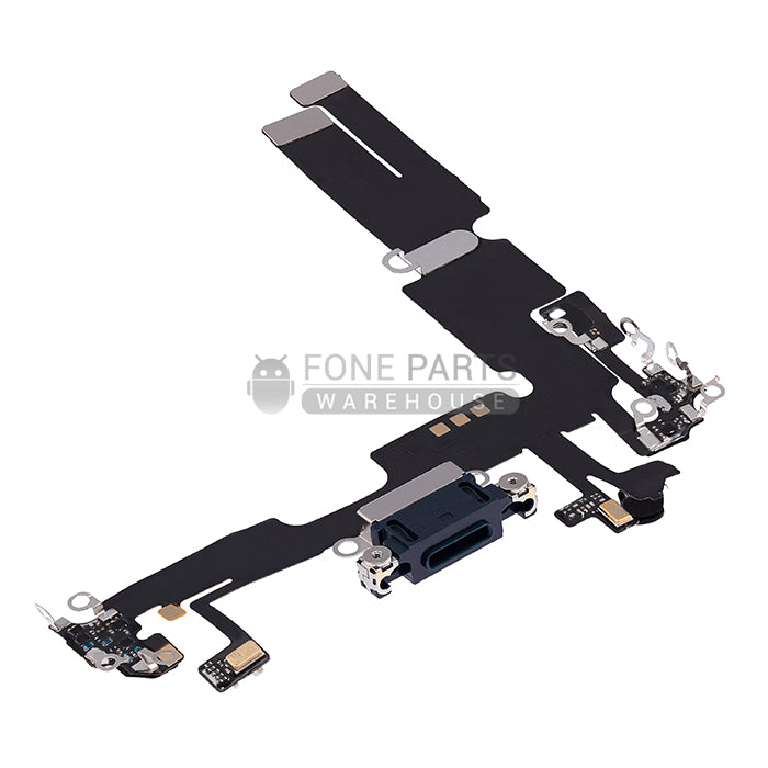 For IPhone 14 Plus Genuine Charging Port Flex Cable[Midnight]