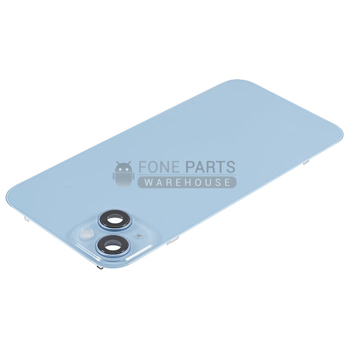 For IPhone 14 Plus Replacement Rear Cover Glass [Blue]