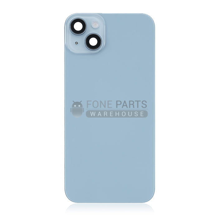 For IPhone 14 Plus Replacement Rear Cover Glass [Blue]