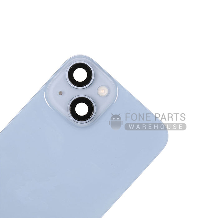 For IPhone 14 Plus Replacement Rear Cover Glass [Blue]