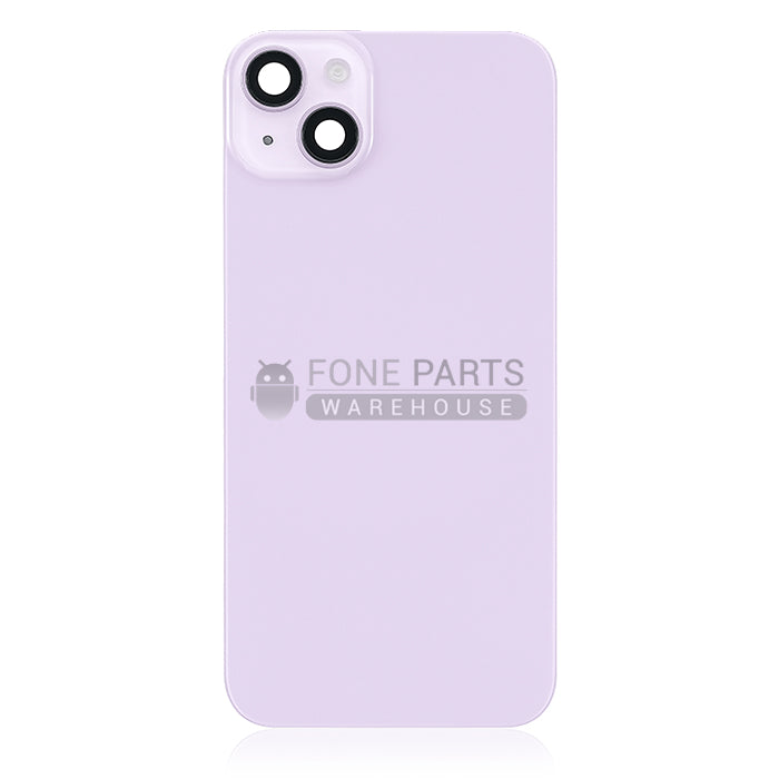 For IPhone 14 Plus Replacement Rear Cover Glass [Purple]