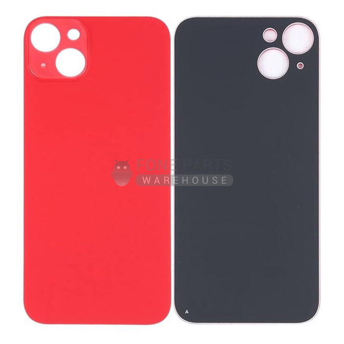 For IPhone 14 Plus Replacement Rear Cover Glass [Red]