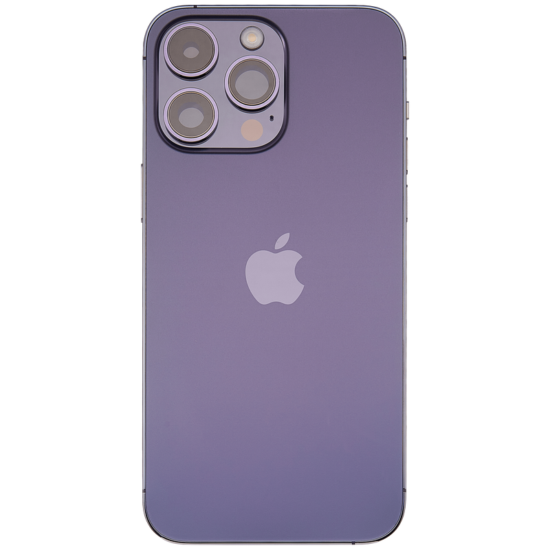 For IPhone 14 Pro Max Genuine Housing With Parts in [Deep Purple] (Grade A Condition Taken From 14 Days Used Phone)