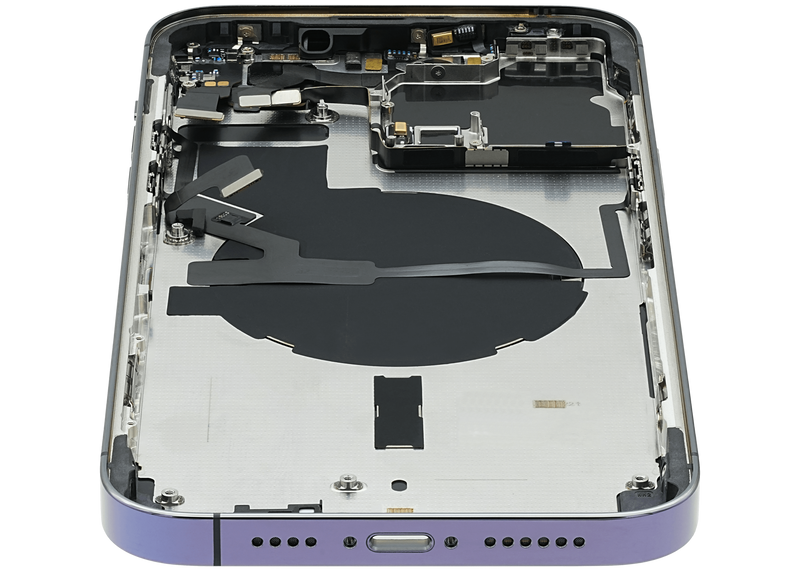 For IPhone 14 Pro Max Genuine Housing With Parts in [Deep Purple] (Grade A Condition Taken From 14 Days Used Phone)