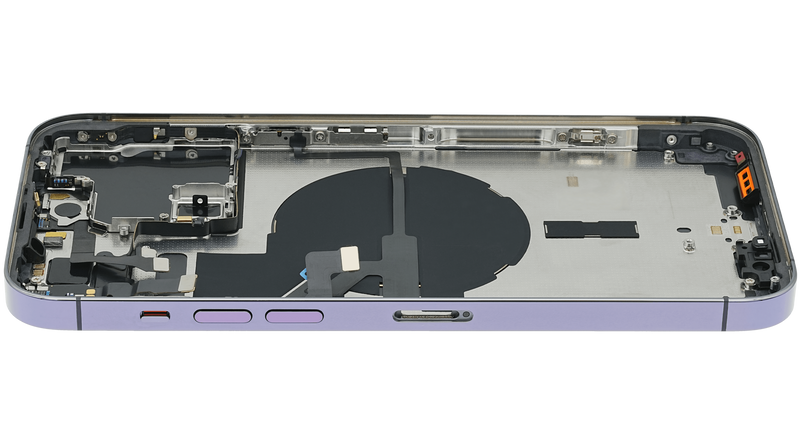 For IPhone 14 Pro Max Genuine Housing With Parts in [Deep Purple] (Grade A Condition Taken From 14 Days Used Phone)