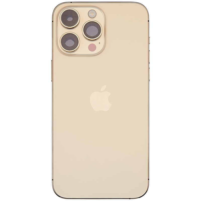 For IPhone 14 Pro Max Genuine Housing With Parts in [Gold] (Grade A Condition Taken From 14 Days Used Phone)