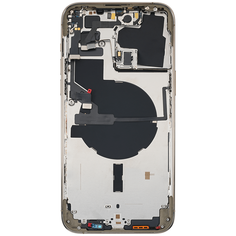 For IPhone 14 Pro Max Genuine Housing With Parts in [Gold] (Grade A Condition Taken From 14 Days Used Phone)