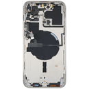 For IPhone 14 Pro Max Genuine Housing With Parts in [Silver] (Grade A Condition Taken From 14 Days Used Phone)