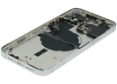 For IPhone 14 Pro Max Genuine Housing With Parts in [Silver] (Grade A Condition Taken From 14 Days Used Phone)