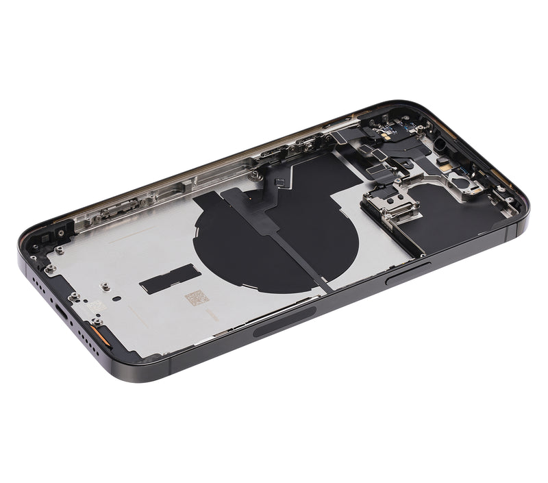 For IPhone 14 Pro Max Genuine Housing With Parts in [Space Black] (Grade A Condition Taken From 14 Days Used Phone)