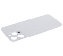 For IPhone 14 Pro Max Replacement Rear Cover Glass [Silver]