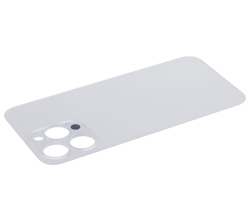 For IPhone 14 Pro Max Replacement Rear Cover Glass [Silver]