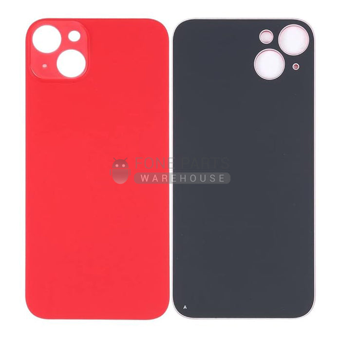 For IPhone 14 Replacement Rear Cover Glass [Red]