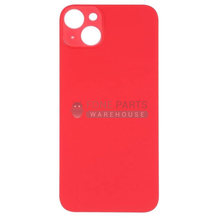 For IPhone 14 Replacement Rear Cover Glass [Red]