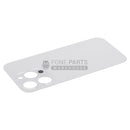 For IPhone 14 pro Replacement Rear Cover Glass [Silver]