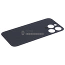 For IPhone 14 pro Replacement Rear Cover Glass [Silver]